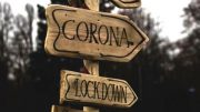 corona-lockdown, signboard