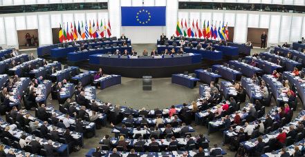 Euro Parliament in Session