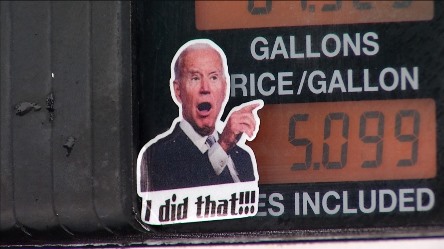 Biden did that-gas price/gallon