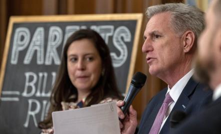 Stefanik and McCarthy fight for parents rights.
