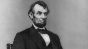 Portrait of sitting President Abraham Lincoln 1864